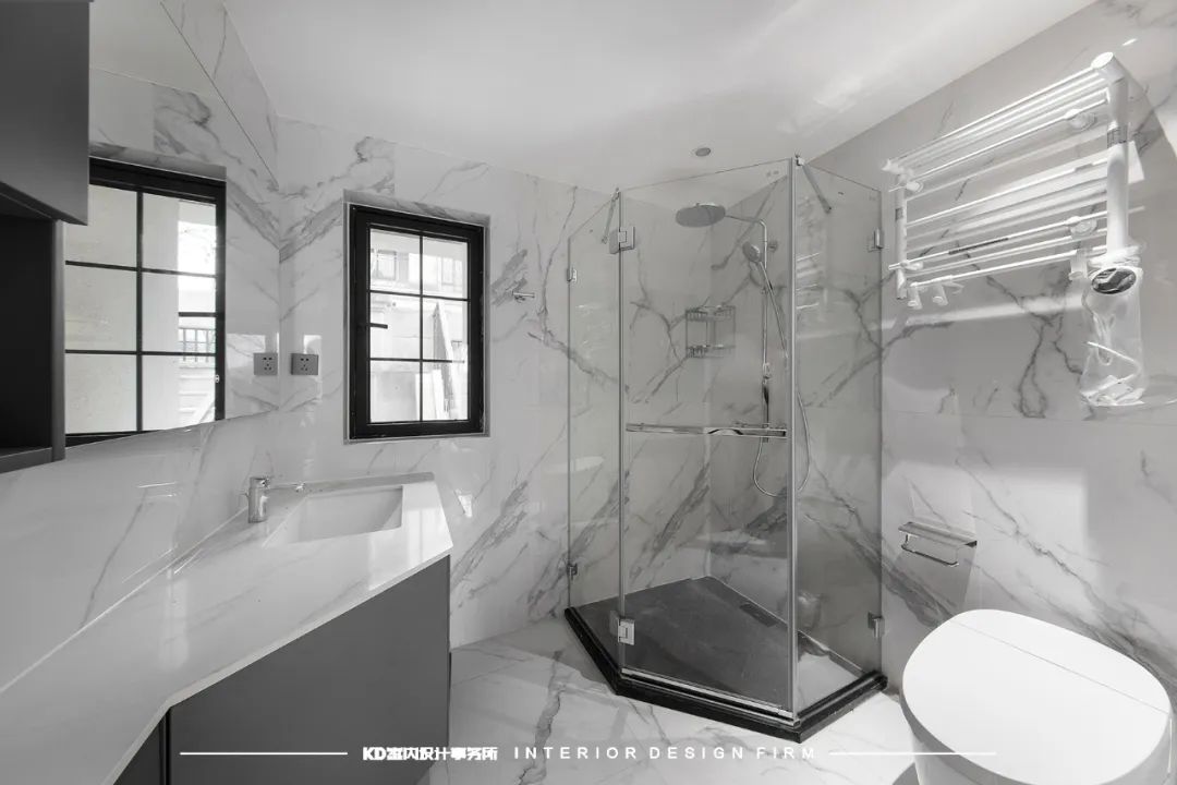 重庆渝北区现代法式别墅设计丨中国重庆丨恺悦陈设,KD室内设计第一设计中心-135