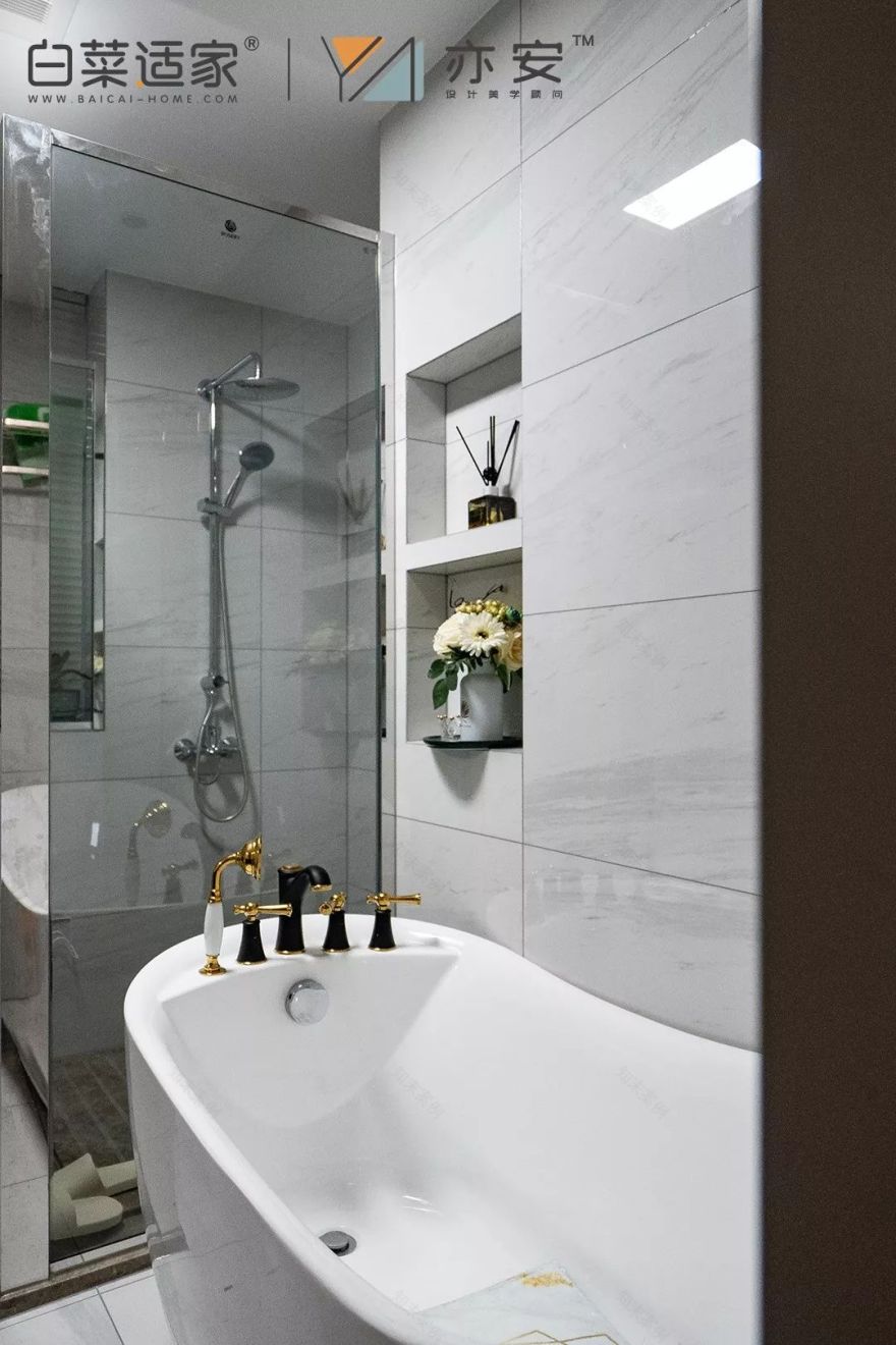 奇诺 | 白菜适家实景新作,诠释大宅空间气度-119