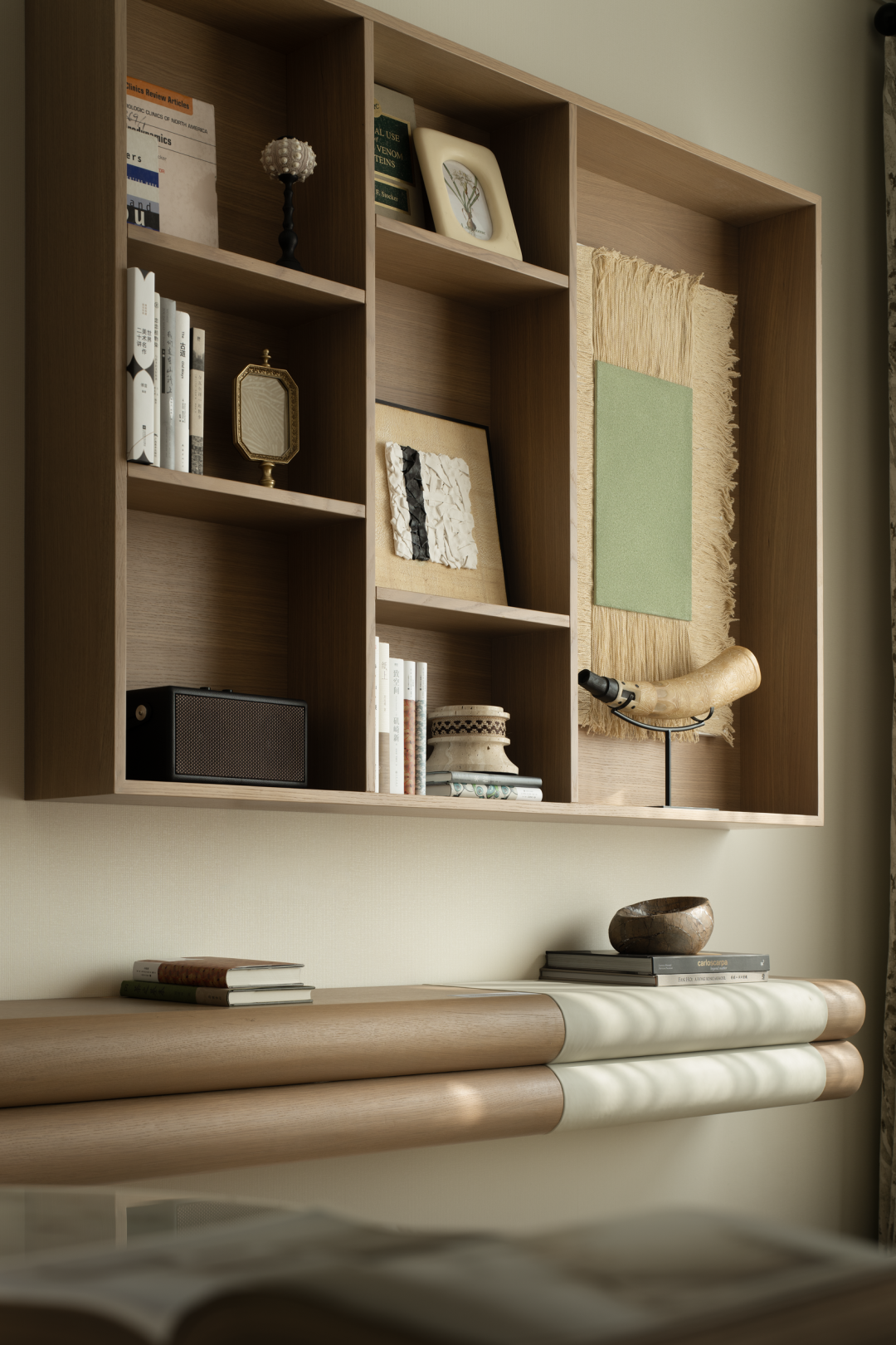 招商揽阅书华样板间丨中国西安丨元禾大千-66