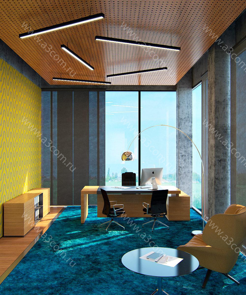 Офис компании Хотча（ХОТЧА公司办公室）丨俄罗斯阿尔汉格尔斯克丨A3com-7