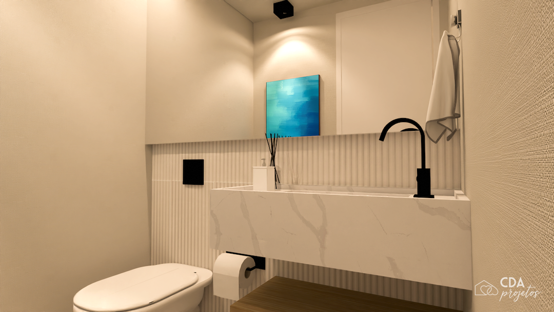 Consultório odontológico moderno e acolhedor | CDA Projetos - Casa das Amigas-4