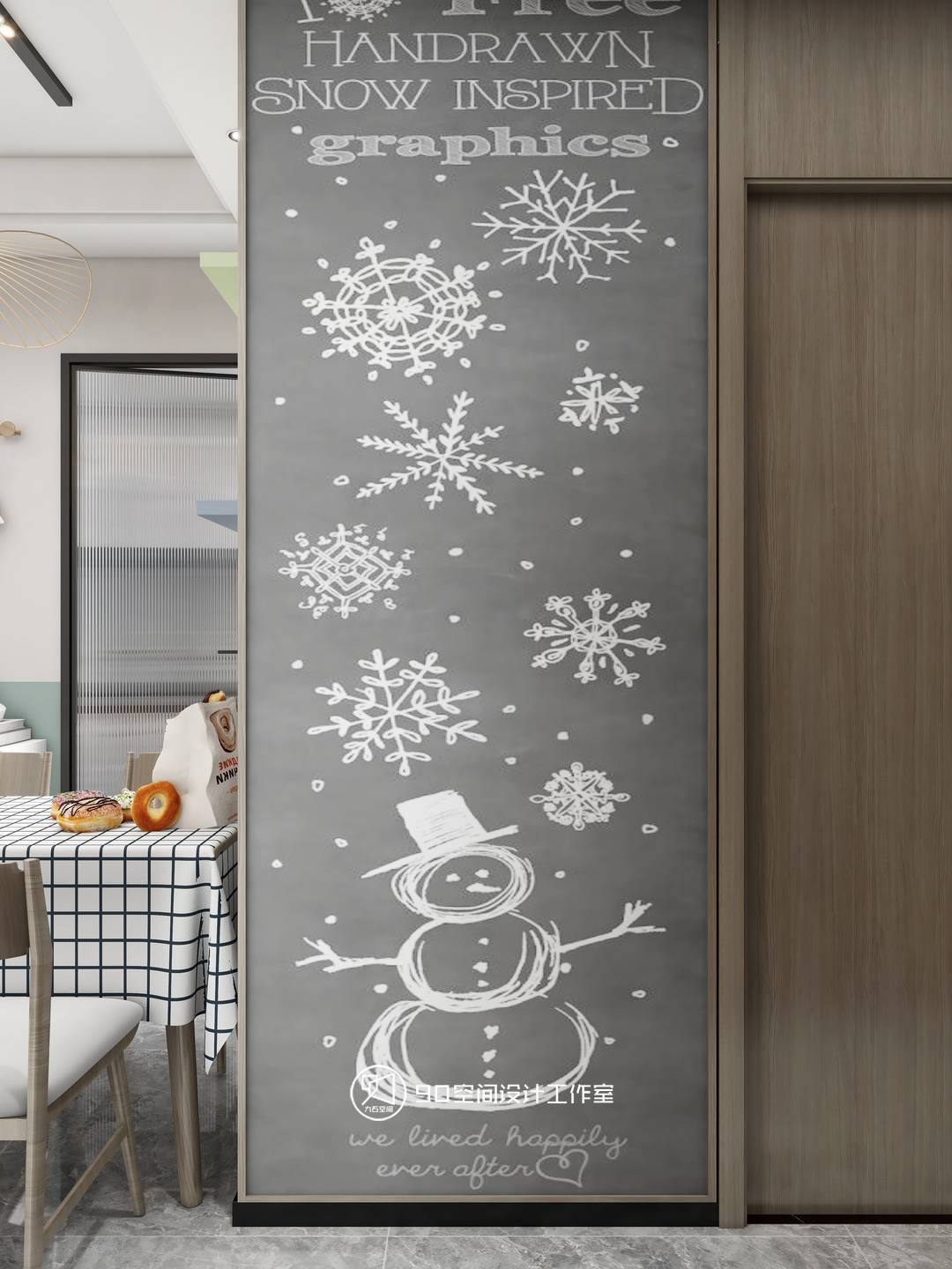 蜜雪冰城北欧风室内设计-26