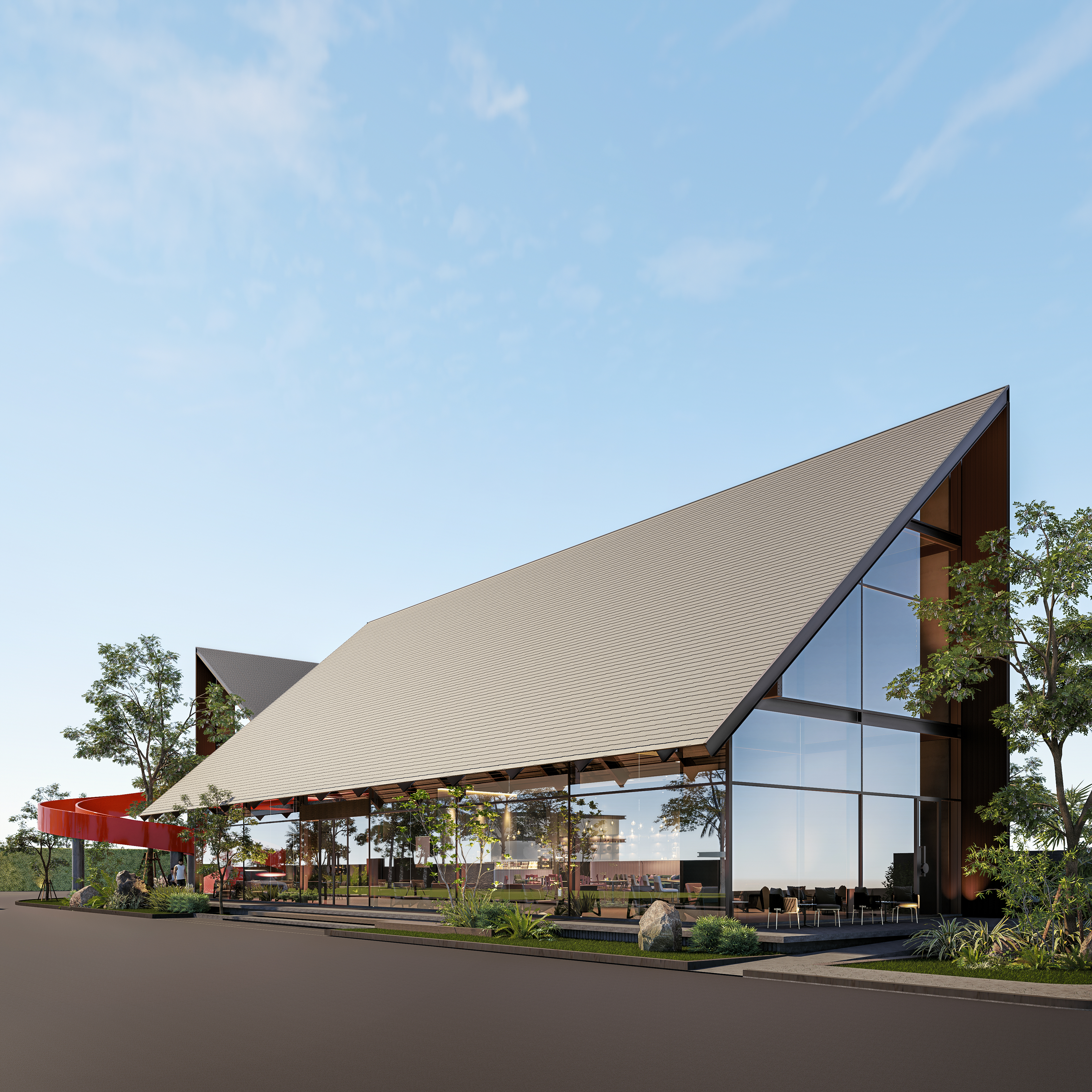 驿站丨柬埔寨干丹丨SROMAL architects-11