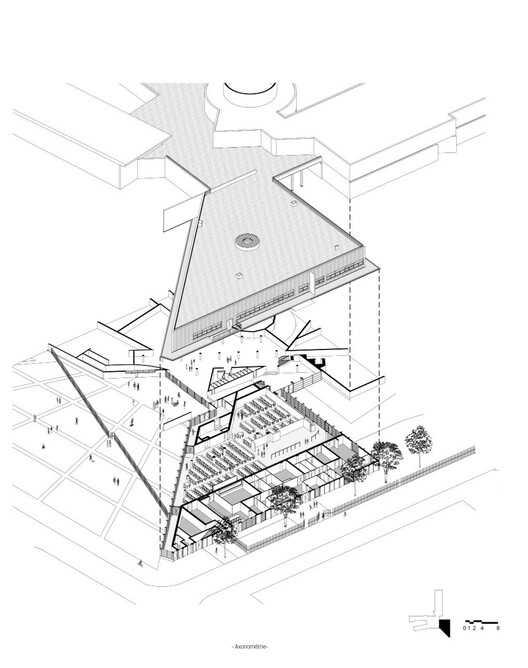 Van Gogh 高中食堂设计改造丨法国丨Ateliers OS architectes-26