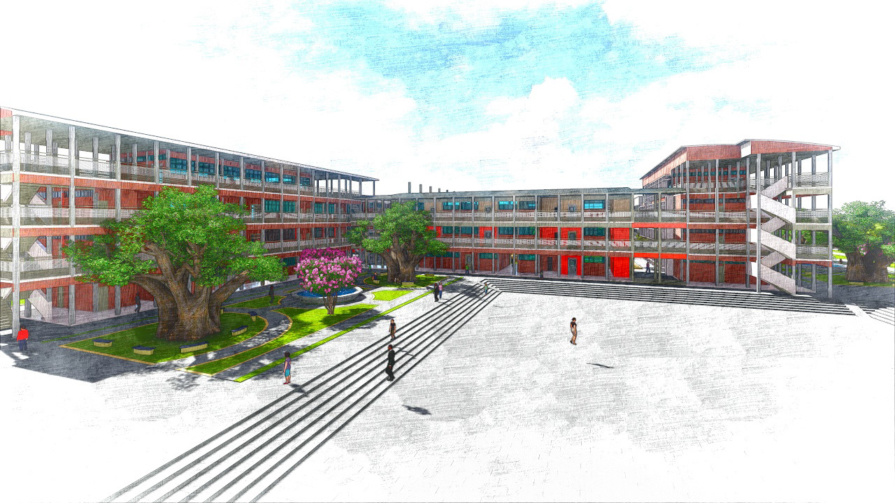 热带中学设计丨尼日利亚拉各斯-19