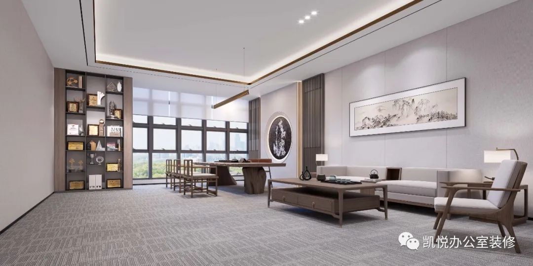 艾格生物总部办公空间设计丨中国广州丨广东凯悦建设有限公司-37