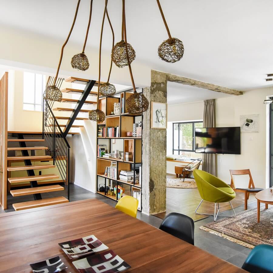 海法市双层住宅室内设计项目丨以色列海法丨海法市室内设计与建筑工作室-39