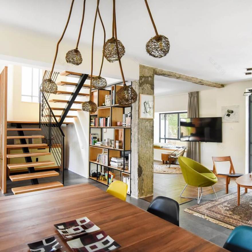 海法市双层住宅室内设计项目丨以色列海法丨海法市室内设计与建筑工作室-39