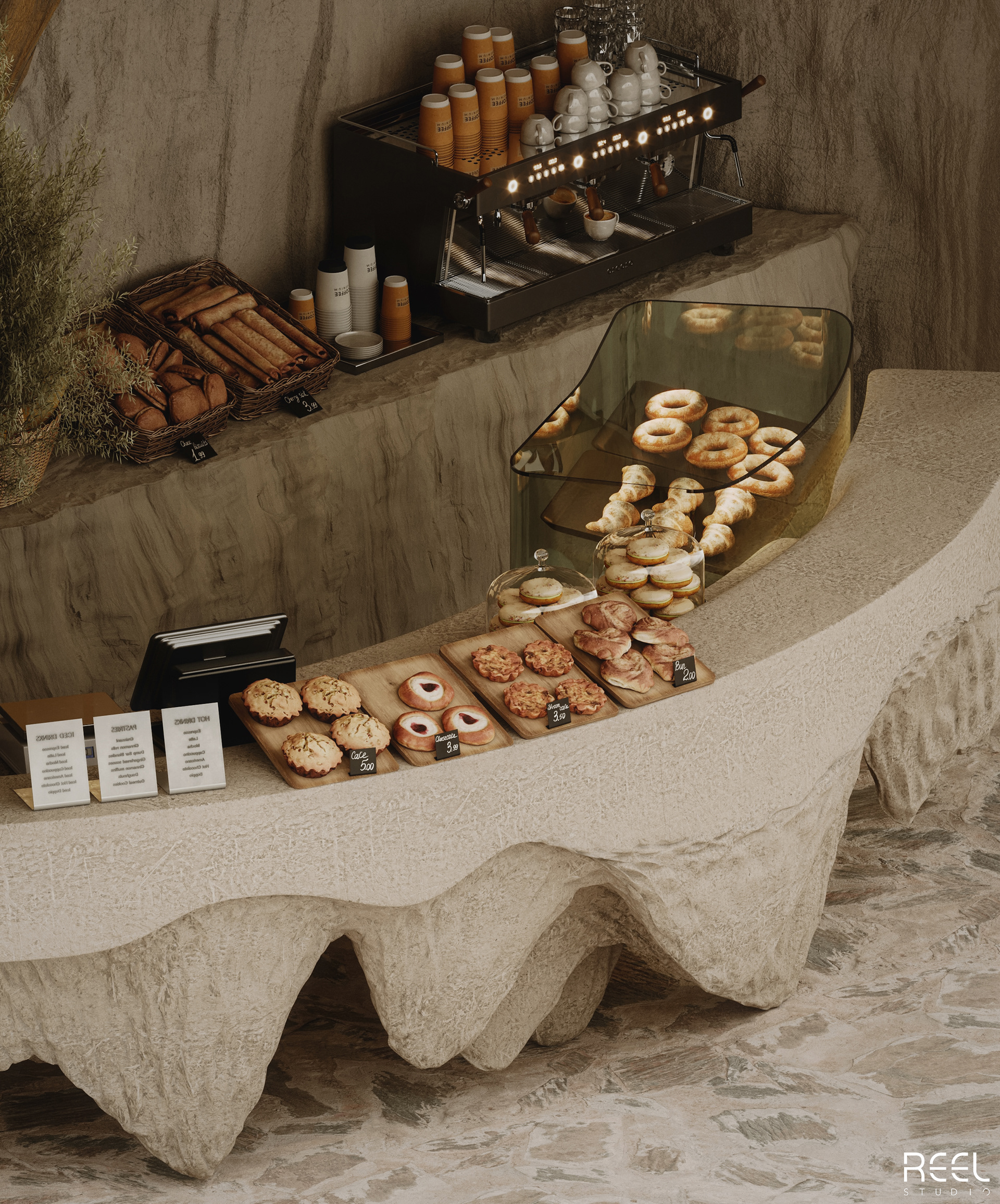 面包店与咖啡馆设计丨沙特阿拉伯丨Reel Studio-26