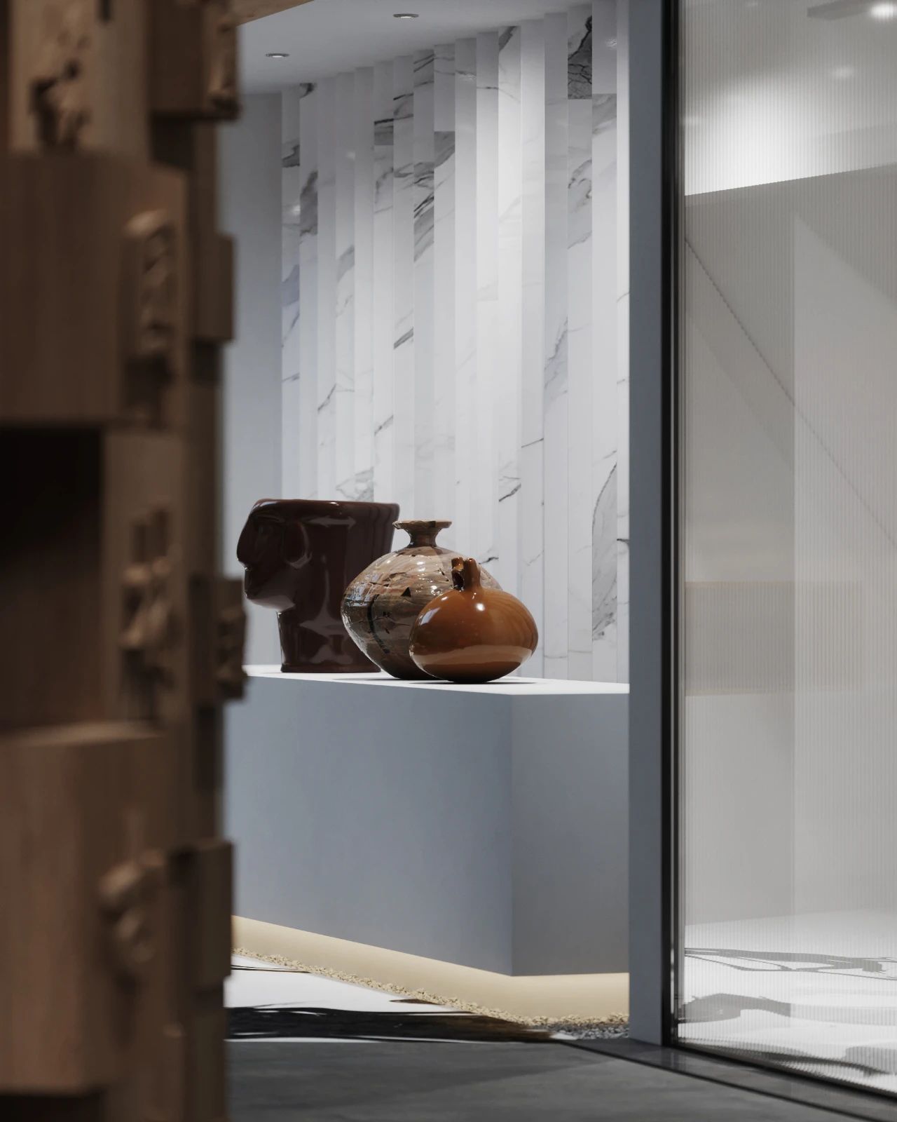 现代极简特色办公环境设计-17