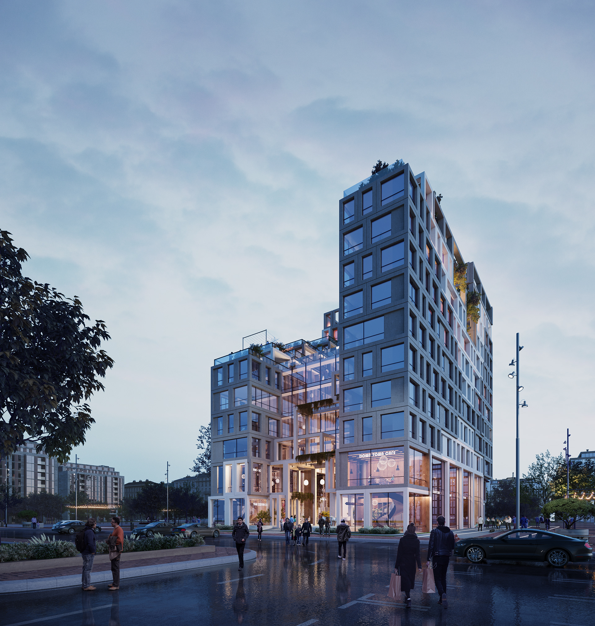 杂项塔混合用途丨埃及丨MOD+Partners-35