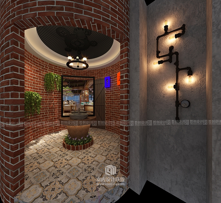 昆明专业网咖装修设计效果图分享 昆明网咖装修设计-3