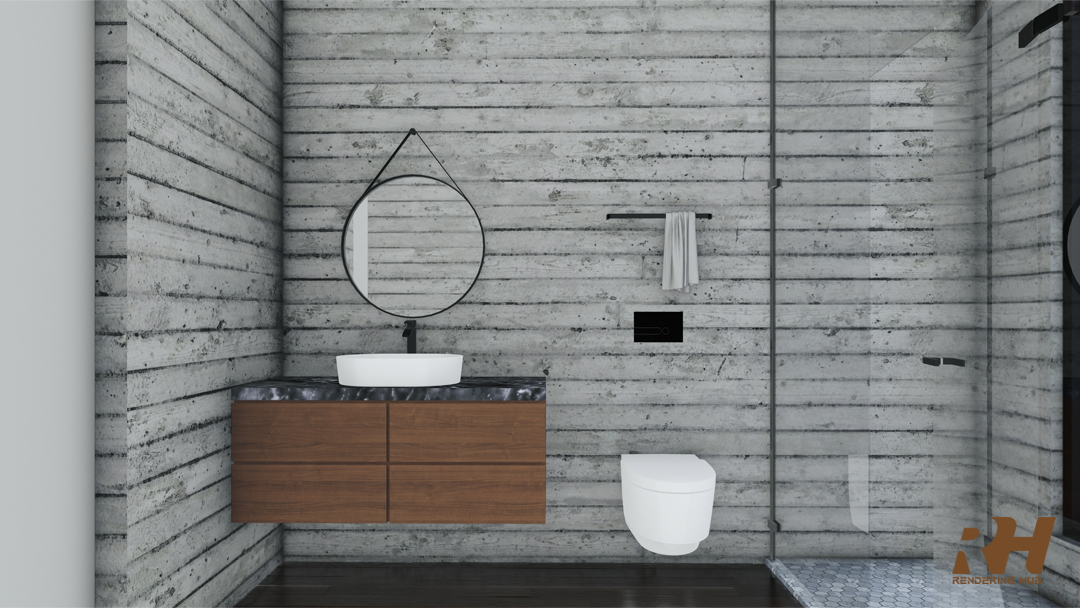 House Interior Design & 3D Rendering-18