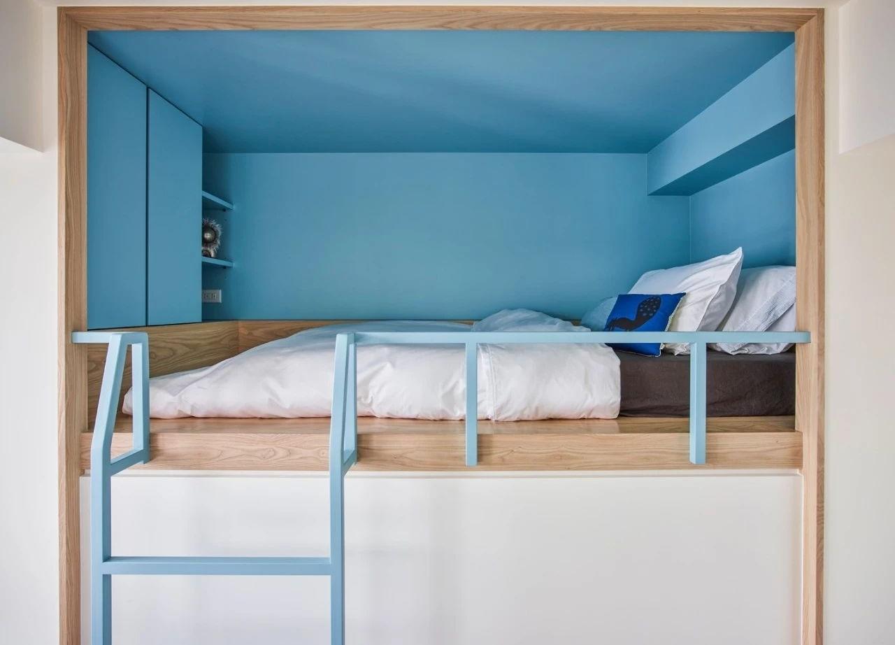 馥阁设计家有二宝,换二套房也只有73㎡,够住吗？丨中国台湾-81