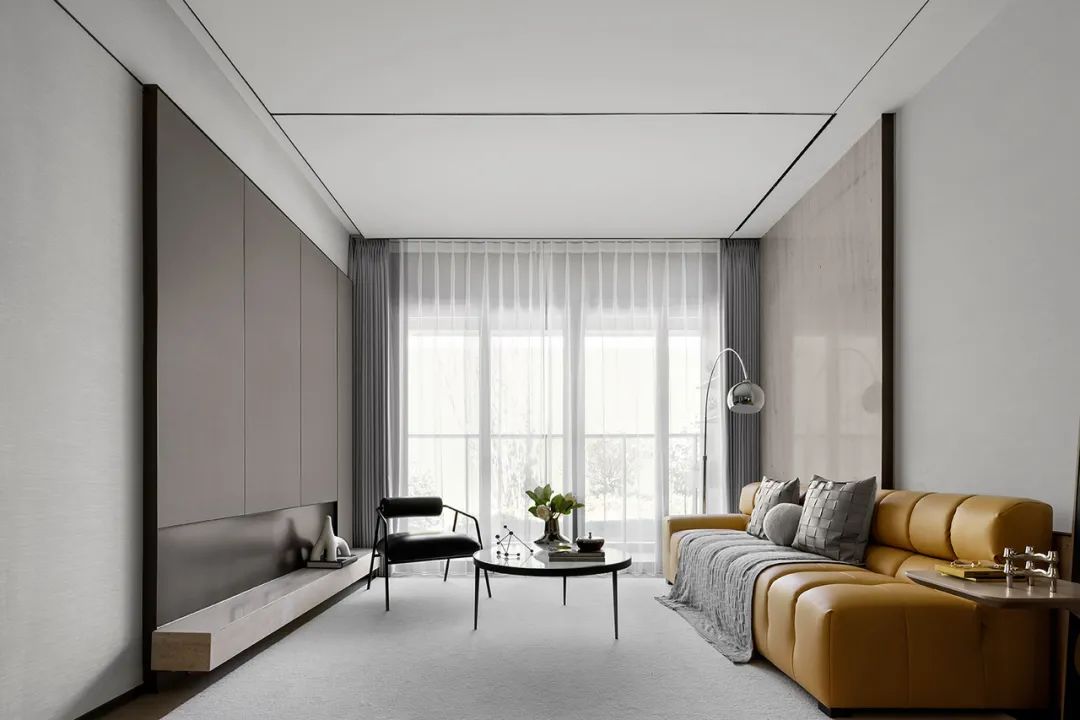 黄色花粉绘制的现代温馨空间丨中国揭阳丨AC•之晏设计-2