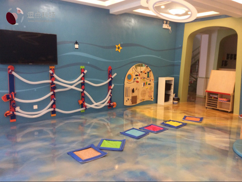 北京逗点科技打造上海小不点幼儿园艺术树脂漆空间-16