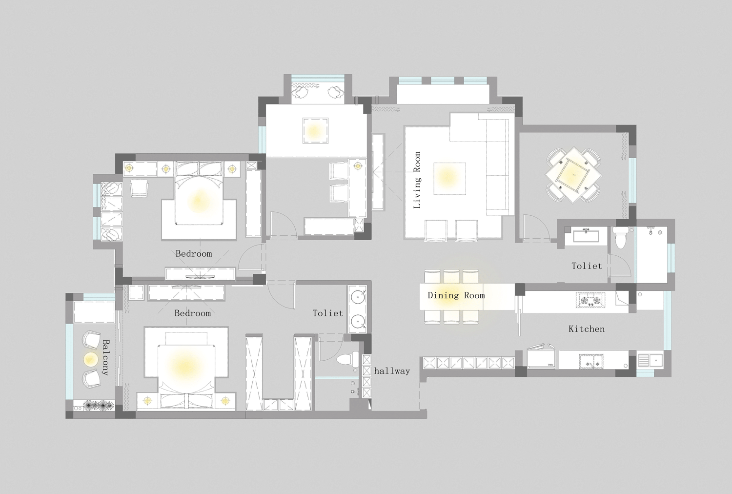 芜湖170㎡精致优雅住宅  芜湖研设计-16