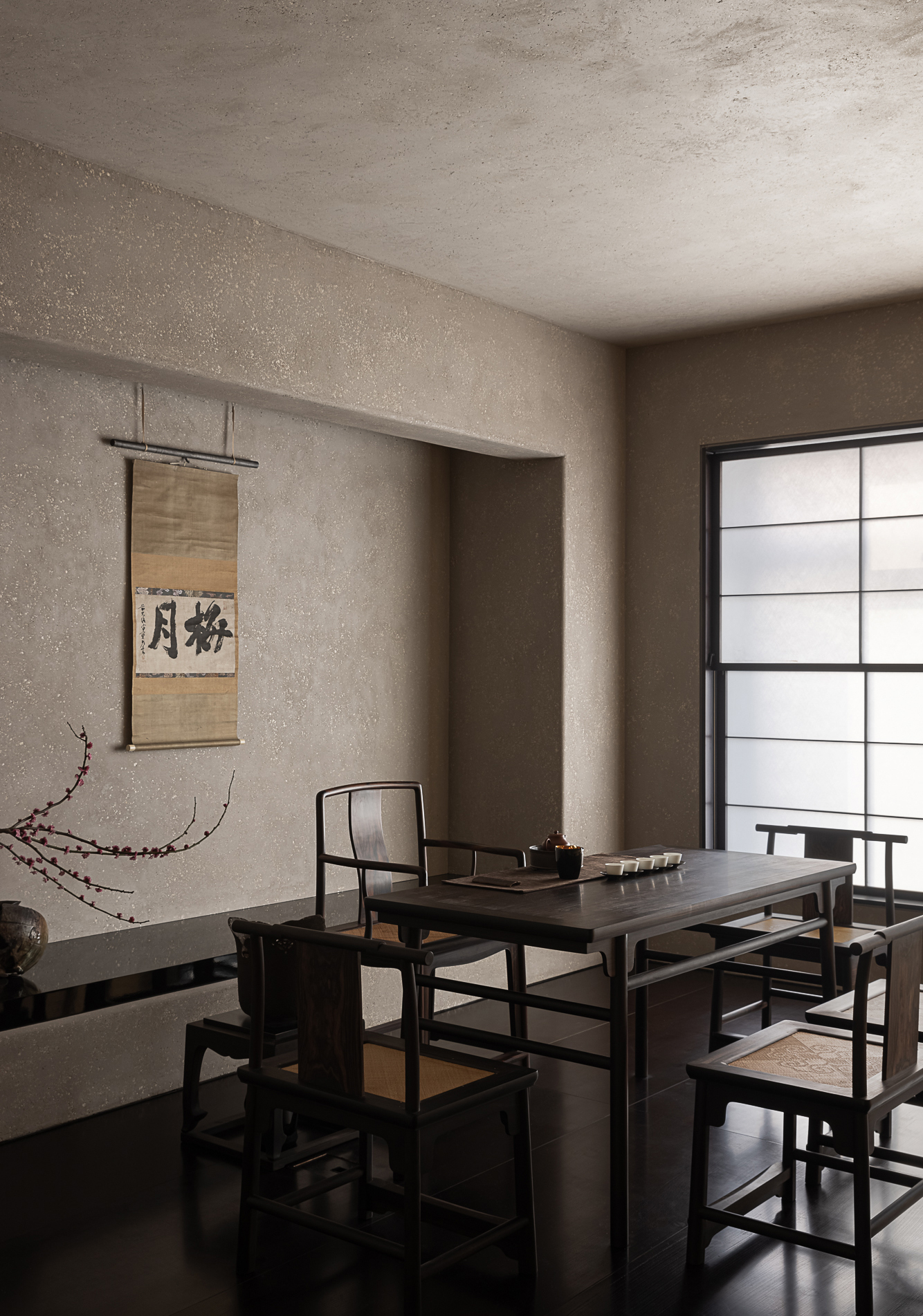 朴居茶空间丨中国杭州丨拾一空间设计-38