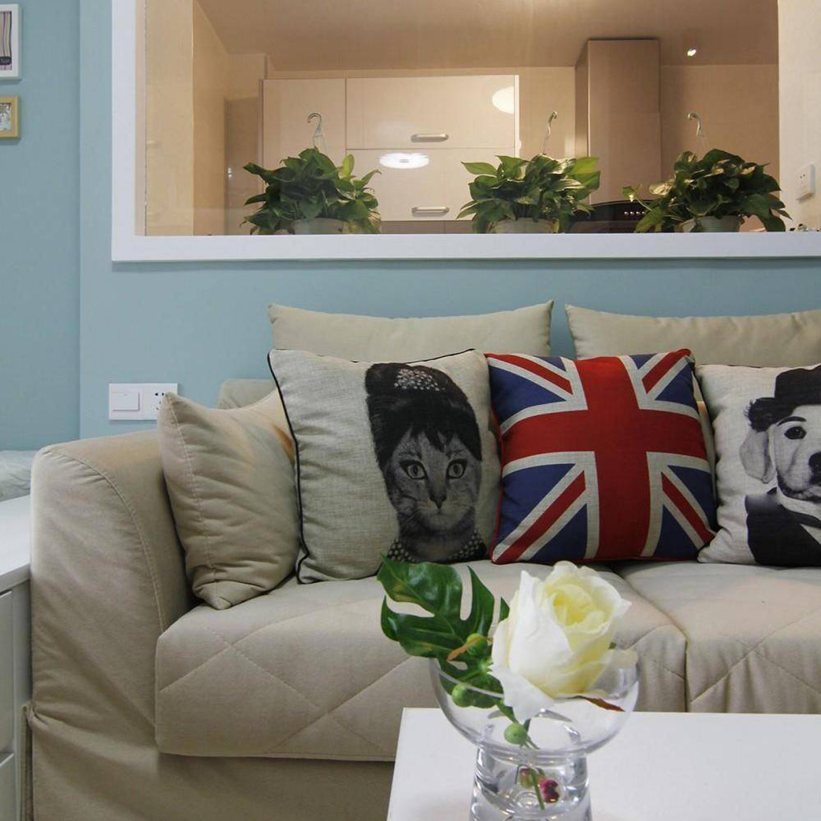 现代时尚单身公寓设计-19