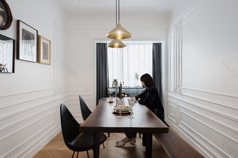 《新桥恋人》涵瑜设计,打造法式复古浪漫空间-29