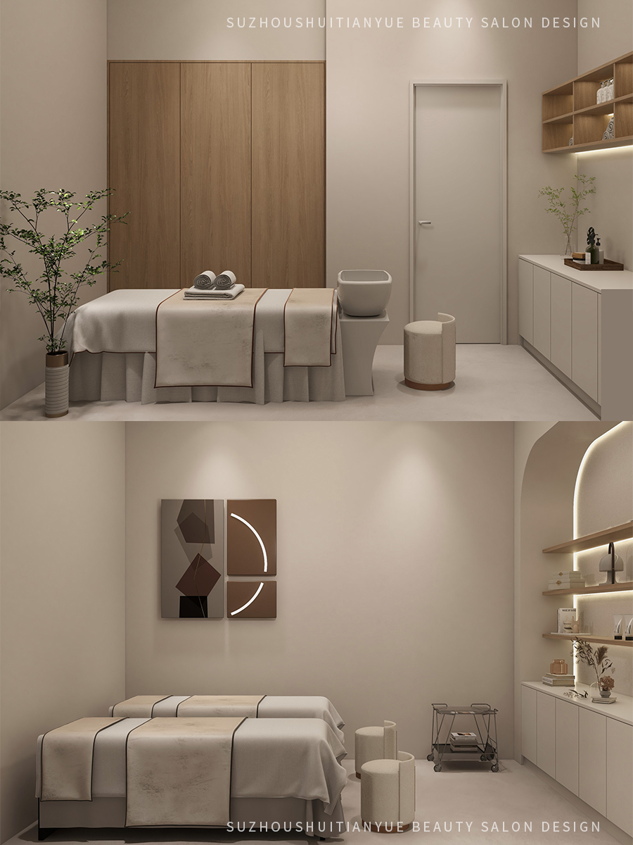 江苏苏州430平简约风美容院设计，温柔无距离感-6