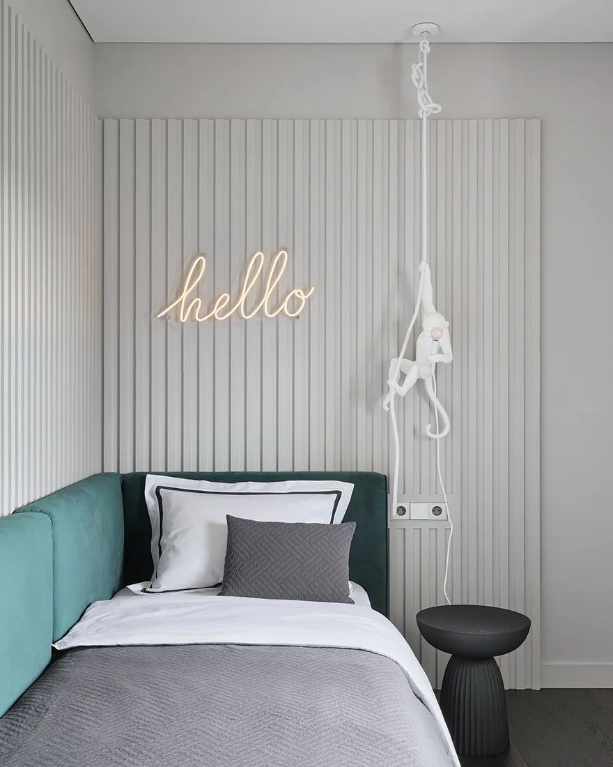 现代简约的 100㎡四口之家丨中国-26