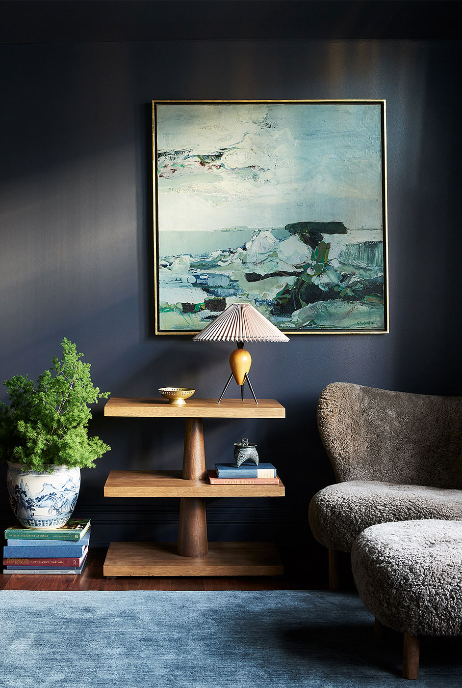 暗色调的精致混搭 | Susannah Holmberg 的芝加哥住宅设计-2