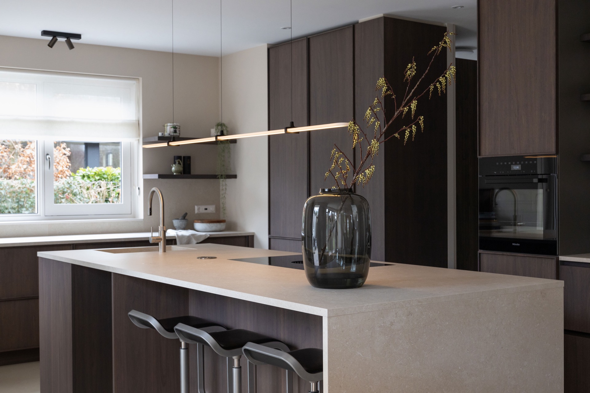 Keuken in bosrijke omgeving-3