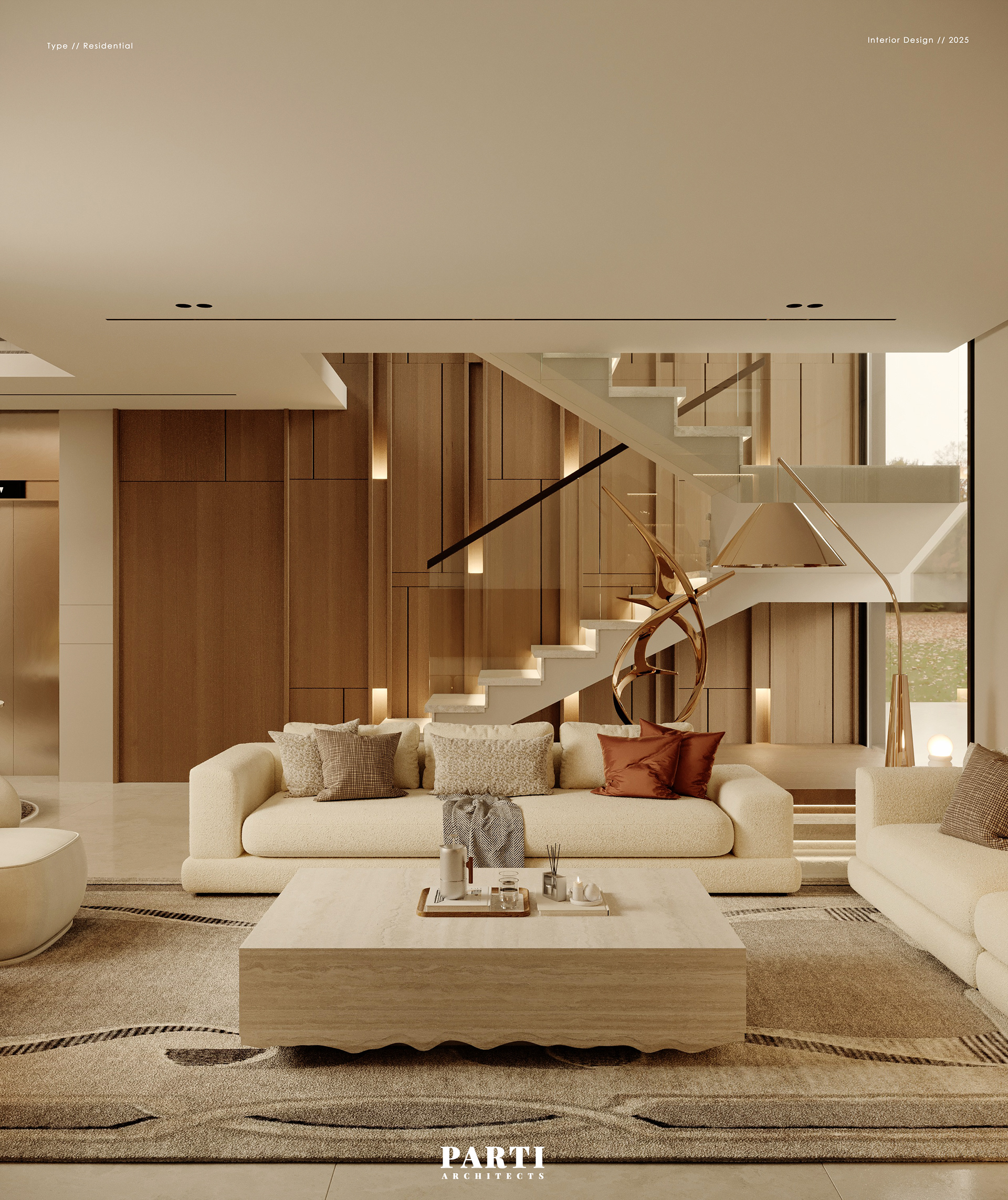 接待大厅·利雅得别墅丨沙特阿拉伯利雅得-19