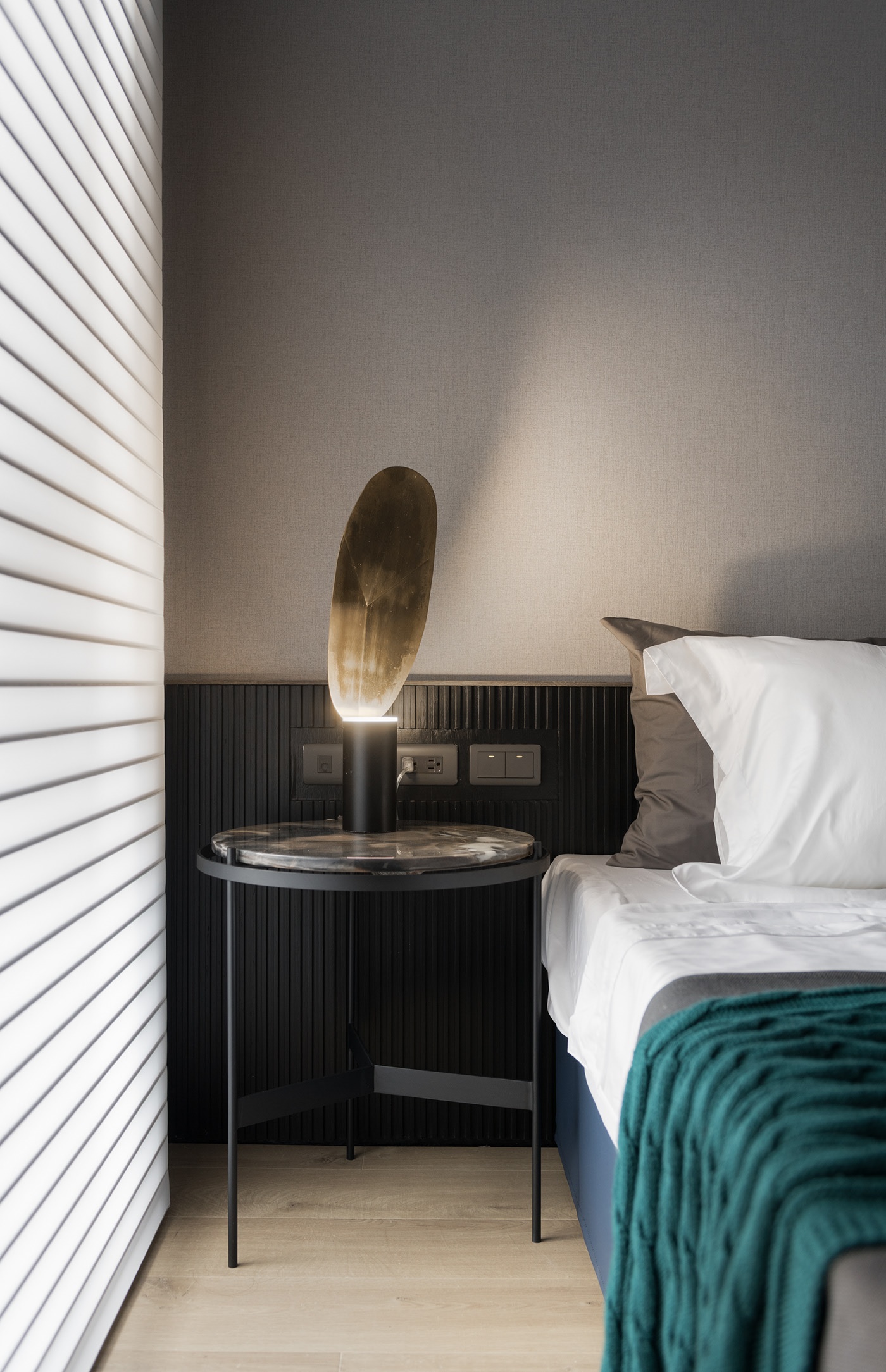 台北士林区黑与白小户型设计丨中国台北-21