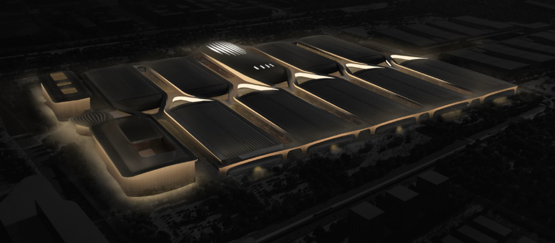 信息的纽带大地的图景|北京新国展二期建筑照明设计-64