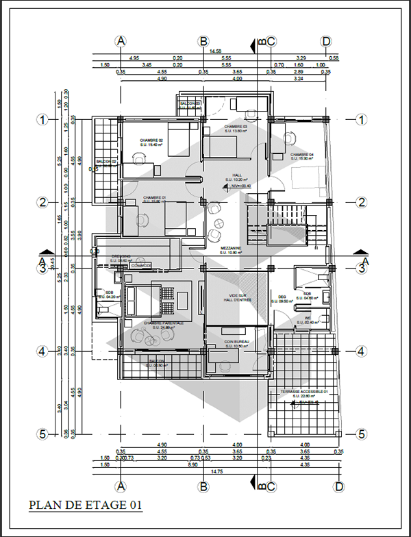 2D House Plan-5