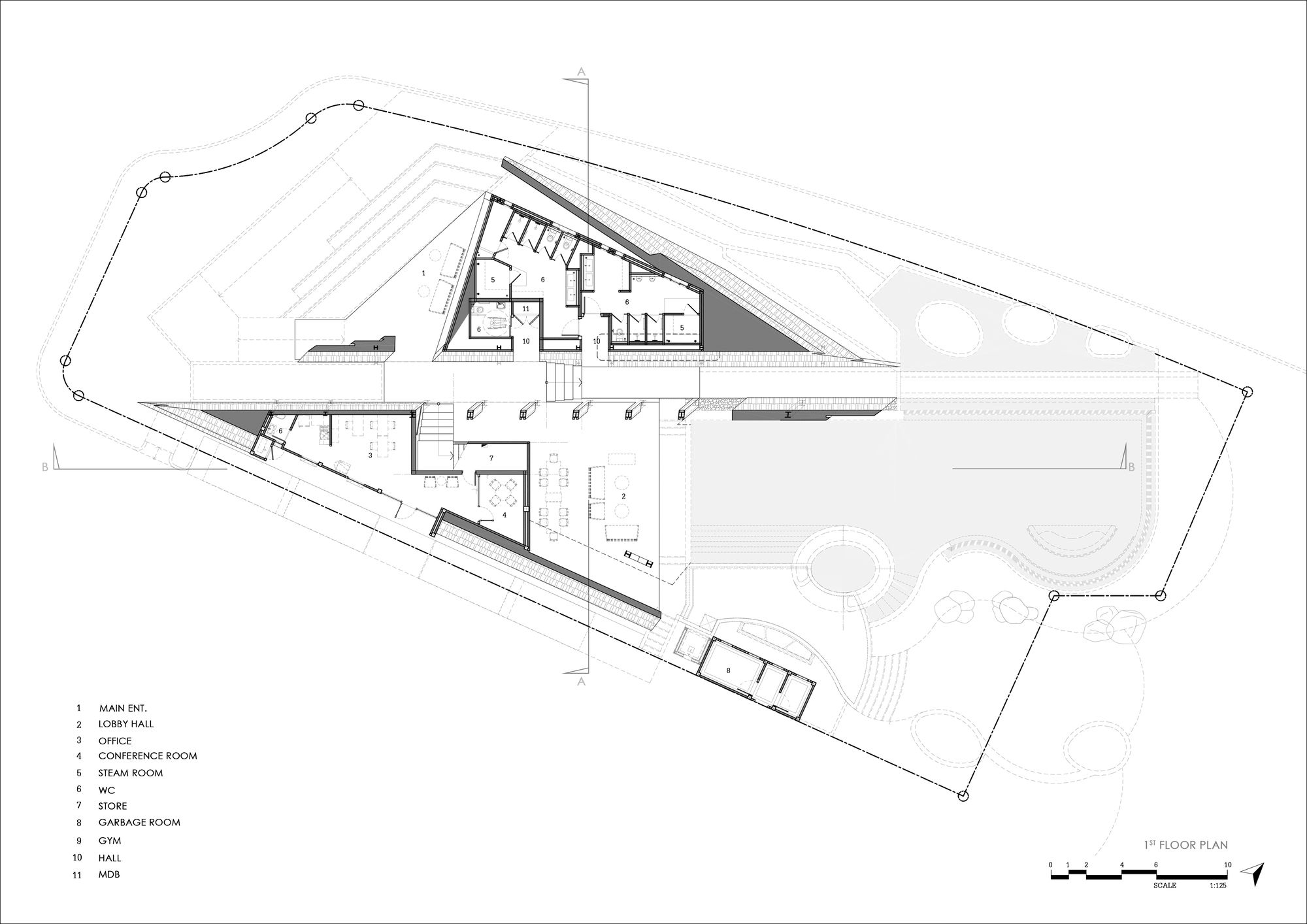 曼谷 Burasiri Pattanakarn 公寓俱乐部丨泰国曼谷丨Baiyah Studio-3