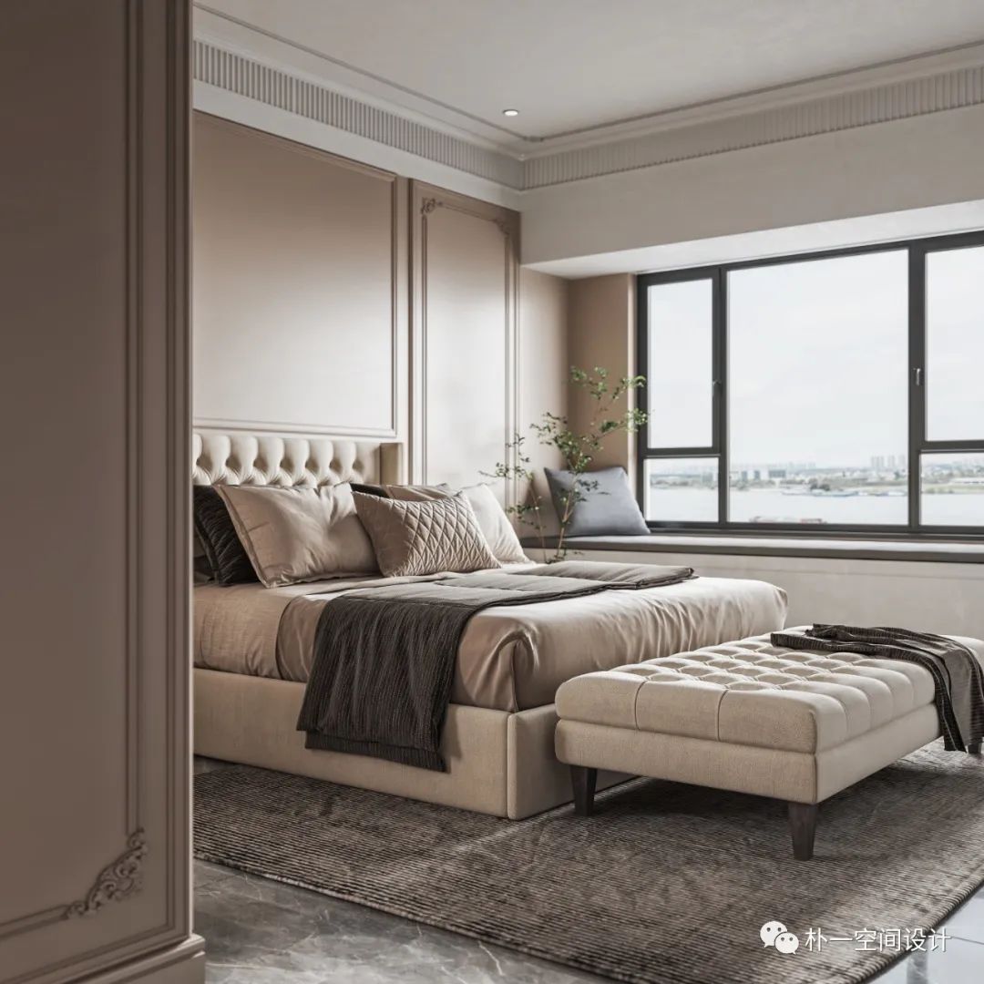 轻奢美式家居设计丨中国亳州丨朴一空间设计-25