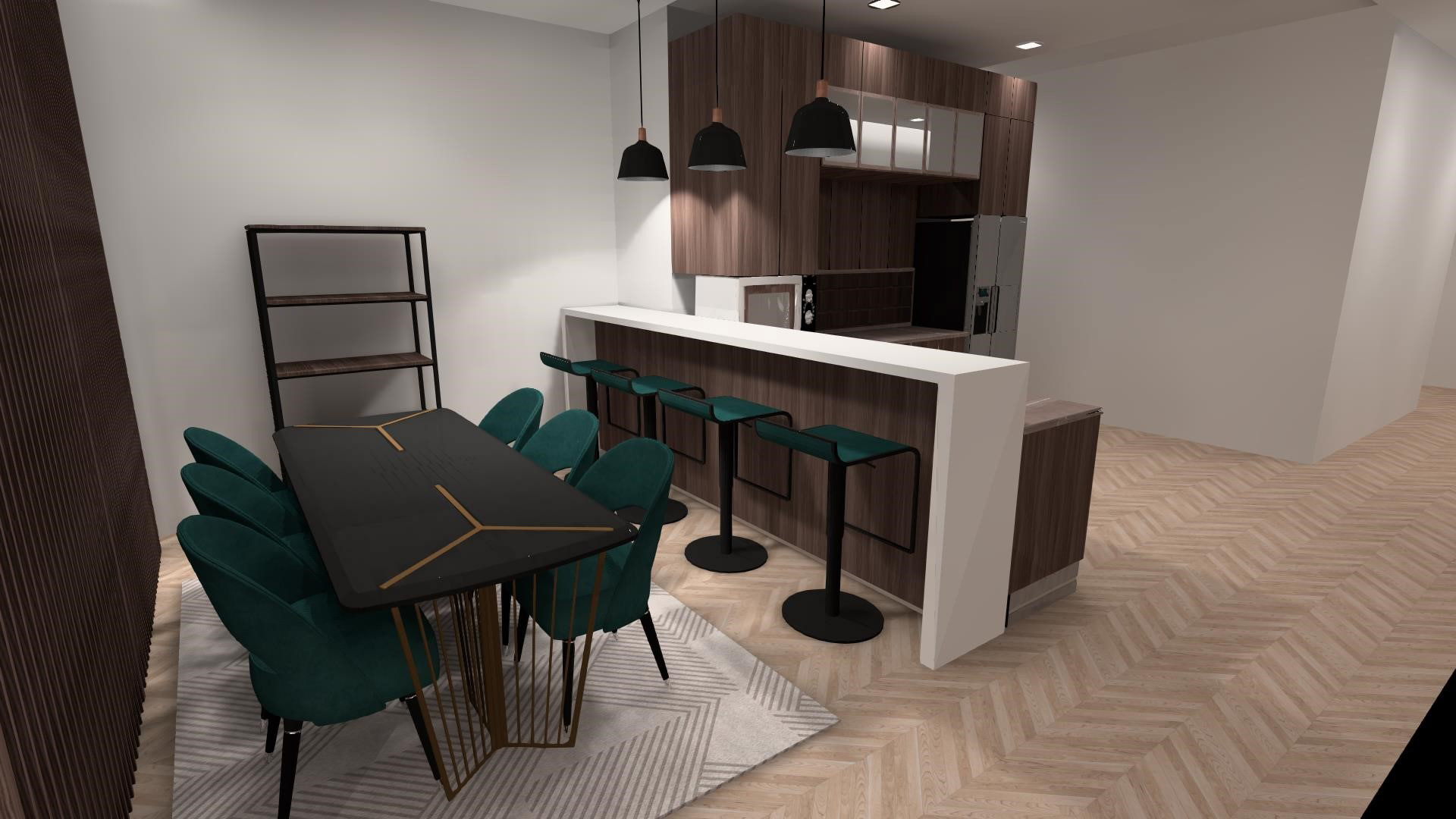 科威特私人公寓照明设计项目-5