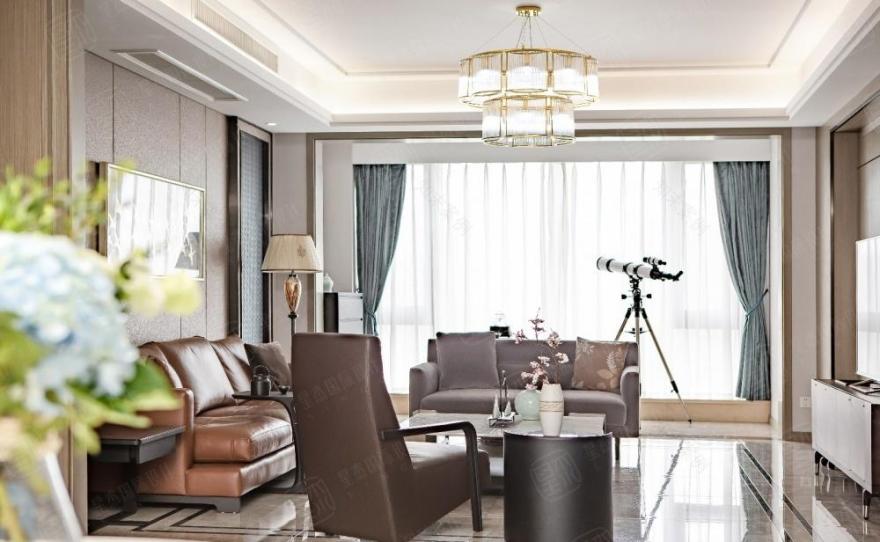 杭州星杰国际设计 · 平层江山万里-10