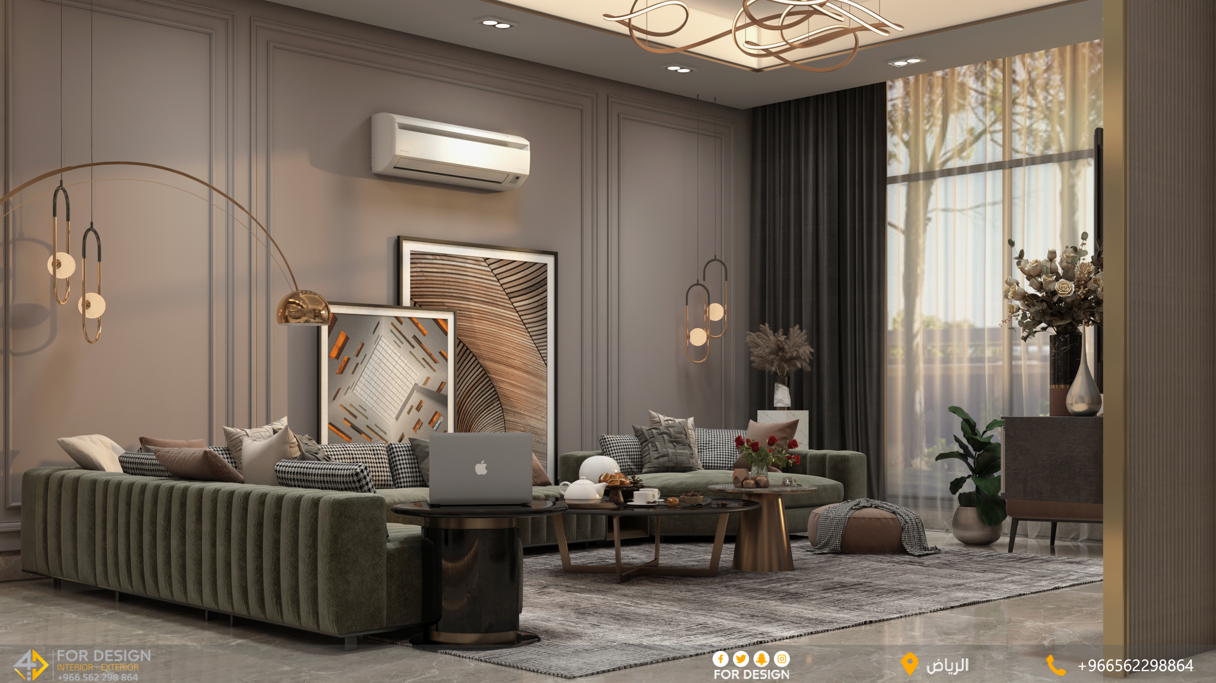 Living area in K.S.A, TRY 2-1