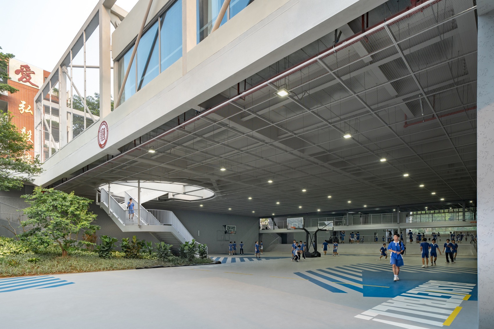 红岭高中新艺体中心丨中国深圳丨源计划建筑师事务所-109