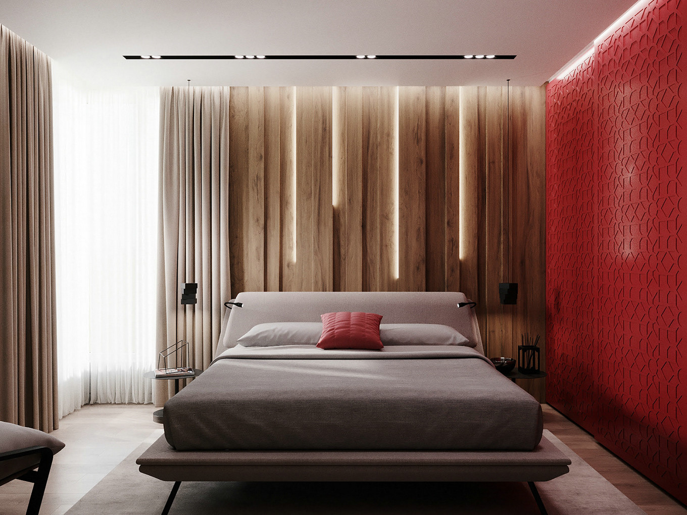 北欧原木的诗意生活——XX 项目生活空间设计-12