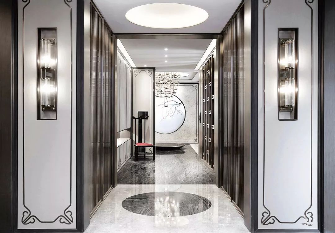 新中式玄关设计,打造雅致生活艺术-16