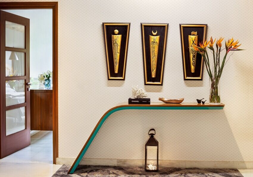 印度德里 TreeTops 公寓丨The Works Interiors-13