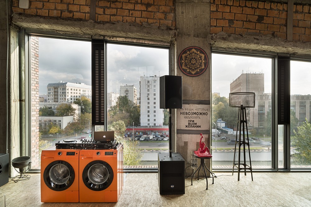 全球最潮的工业艺术风格餐厅莫斯科DOOR19ArtKvartal-2