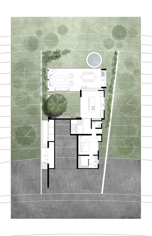 火山之家的生态融合设计丨墨西哥-2