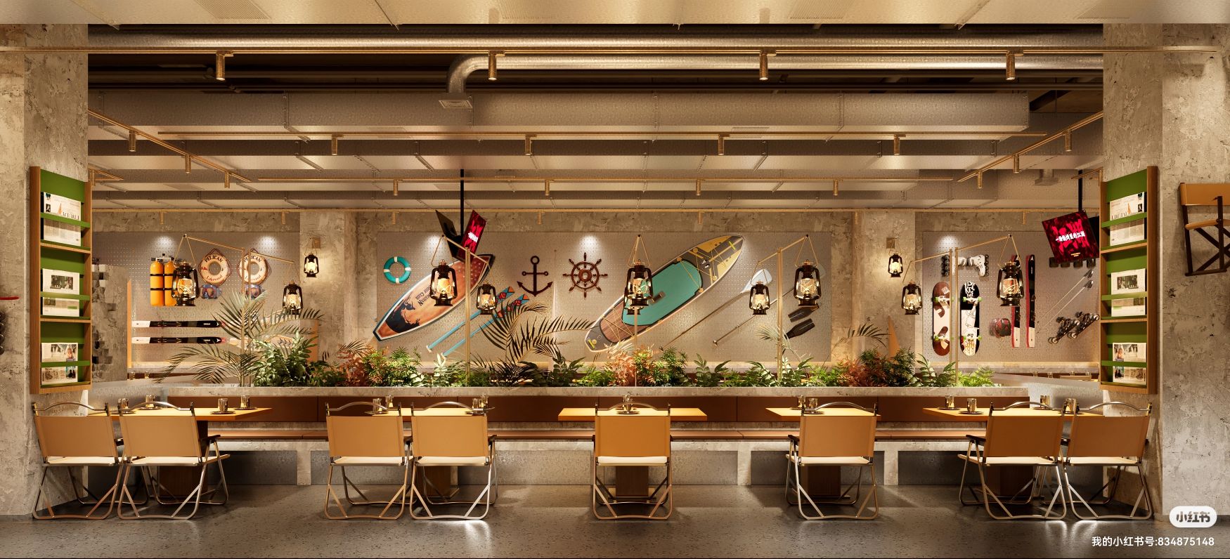 烧烤领袖空间设计-6