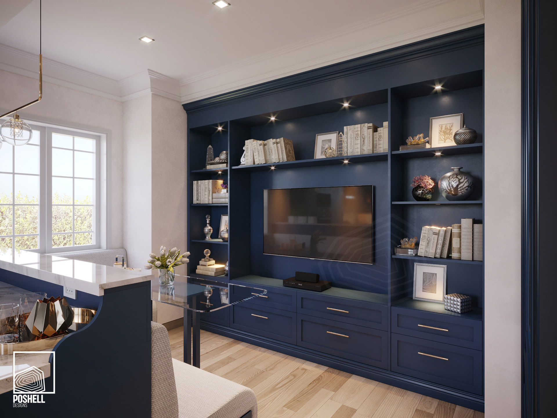 私人住宅别墅 G·F·丨埃及开罗丨Poshell Designs-25