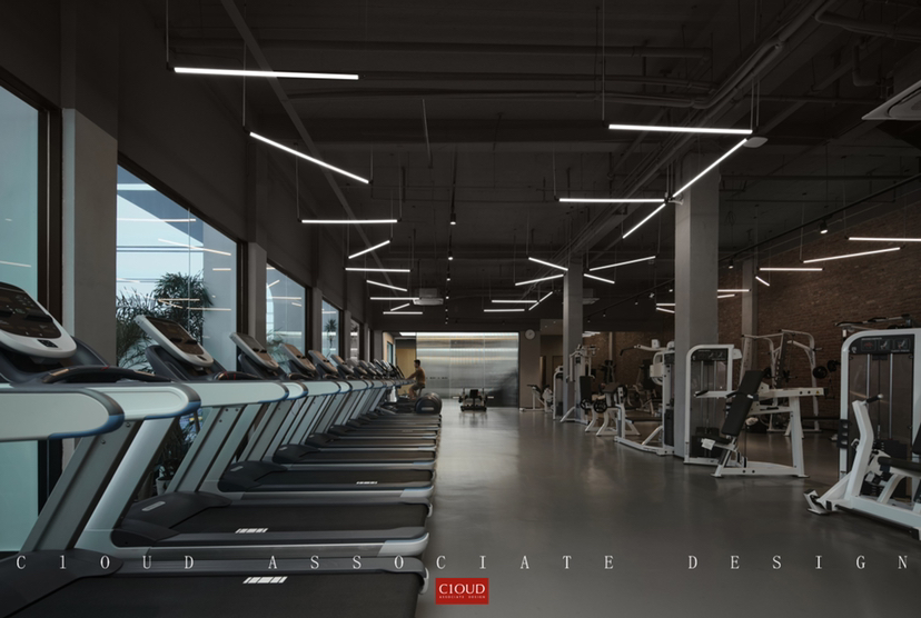 F+ 健身俱乐部丨中国南京丨一朵云联合设计-5