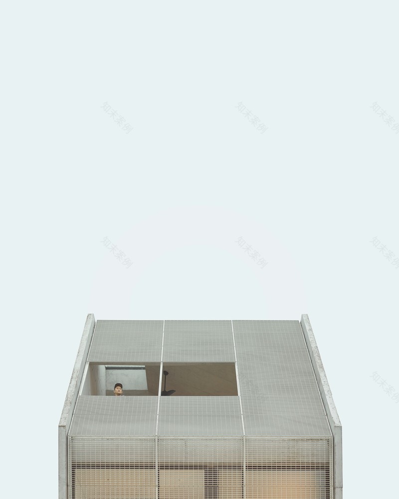 新加坡楔形屋顶混凝土住宅-14