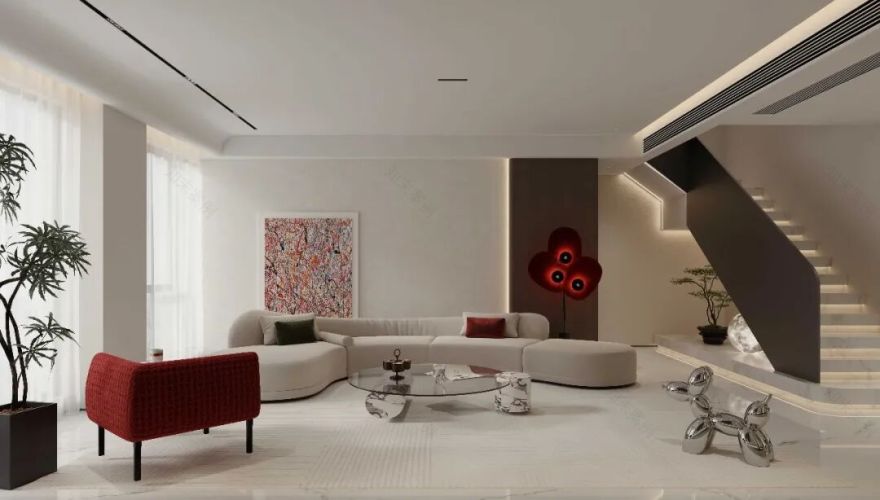 丽园作品|白麓城温玉庭:构筑现代艺境家居-9