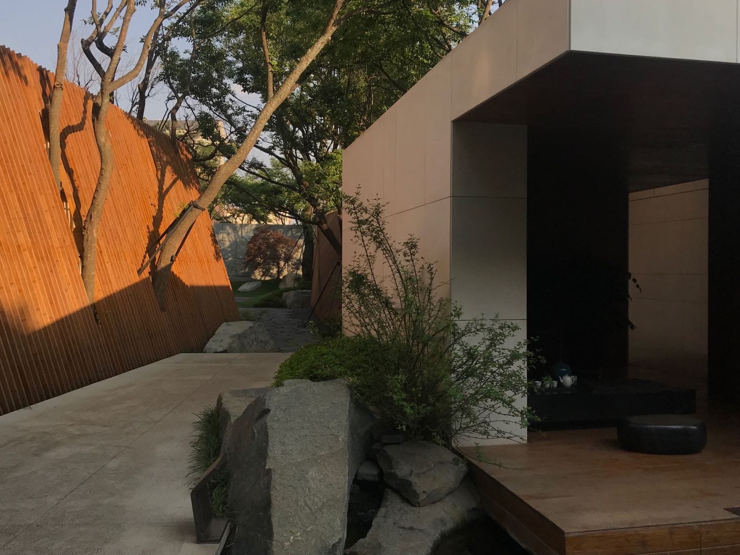 东山丝竹,华夏御府阳光售楼处改造,种地设计-22