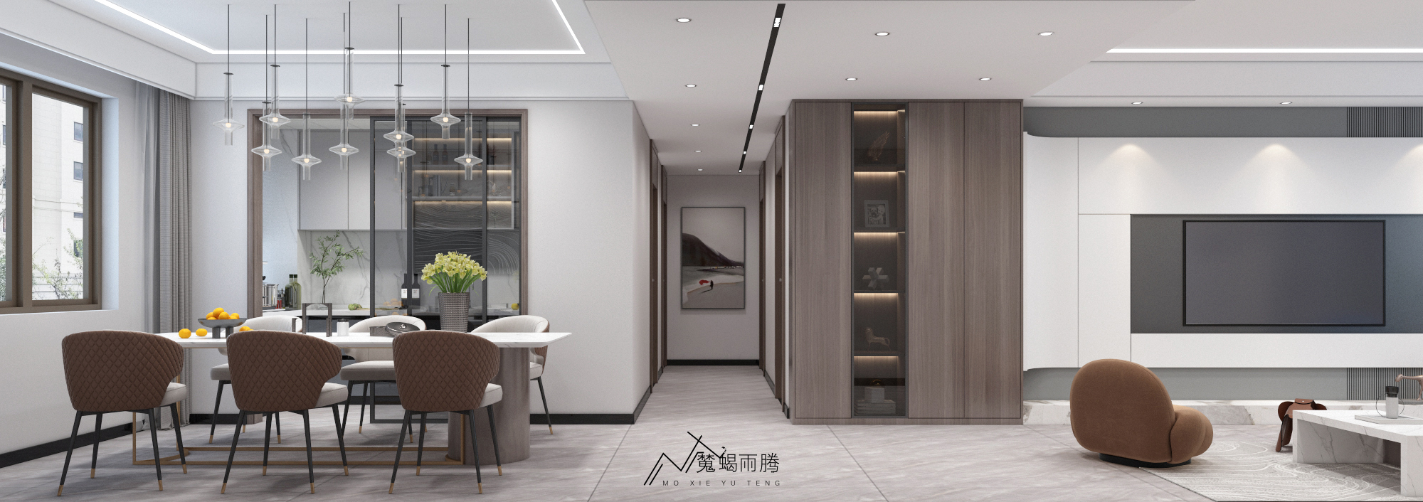 143㎡现代风格-3